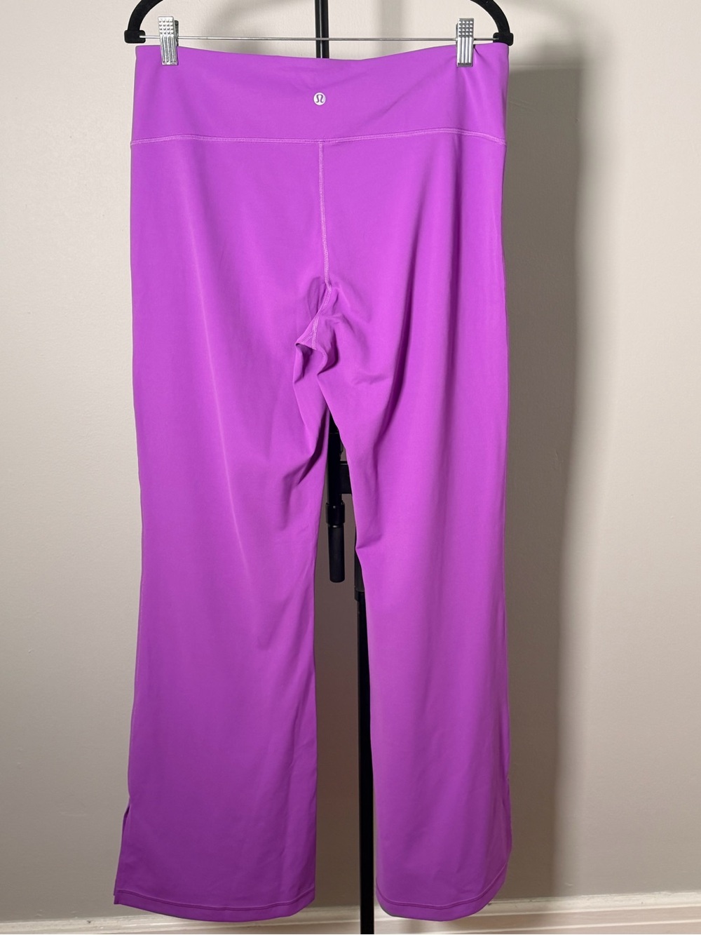 NWOT New Lululemon Groove Super-High-Rise Split-Hem Flare Nulu Moonlit Magenta - Picture 4 of 6